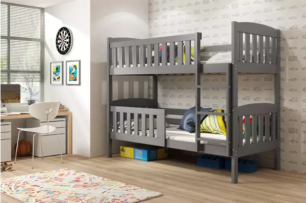 Visualizzazione per Letto a castello per giovani KUBUŚ 90x200, grafite