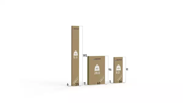 Pacco per Letto a castello per giovani RICO 90x190, pino/bianco Pacco per Letto a castello per giovani RICO 90x190, pino/bianco