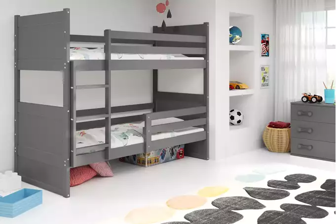 Visualizzazione per Letto a castello per giovani RICO 90X200, grafite