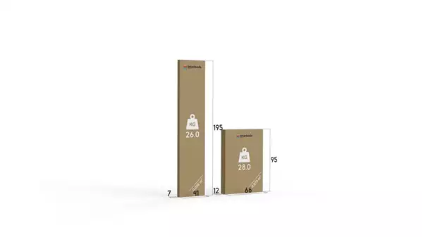 Pacco per Letto a castello per ragazzi KUBUŚ 90X190, bianco