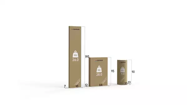 Pacco per Letto a castello per ragazzi KUBUŚ 90x190 con materasso, bianco