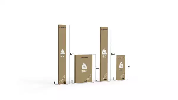Pacco per Letto a castello per ragazzi RICO 90X190 con cassetto, pino/bianco Pacco per Letto a castello per ragazzi RICO 90X190 con cassetto, pino/bianco
