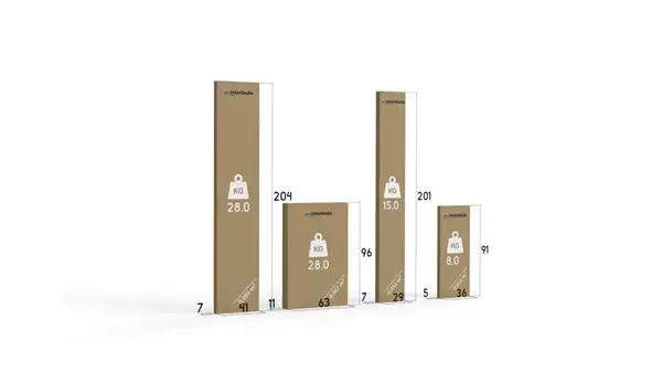 Pacco per Letto a castello per ragazzi RICO 90X200 con cassetto, grafite Pacco per Letto a castello per ragazzi RICO 90X200 con cassetto, grafite