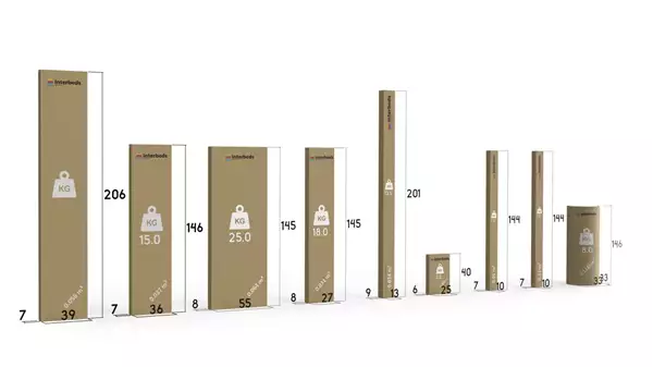 Pacco per Letto matrimoniale LOFT 140x200 con materasso e contenitore, in legno di quercia Pacco per Letto matrimoniale LOFT 140x200 con materasso e contenitore, in legno di quercia