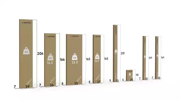 Pacco per Letto matrimoniale LOFT 160X200 con contenitore, in legno di quercia Pacco per Letto matrimoniale LOFT 160X200 con contenitore, in legno di quercia