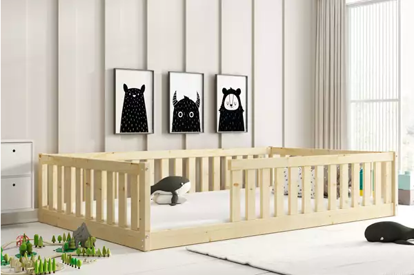 Letto Singolo Per Bambini Bella Sima 120x200, Pino Wizualizacja