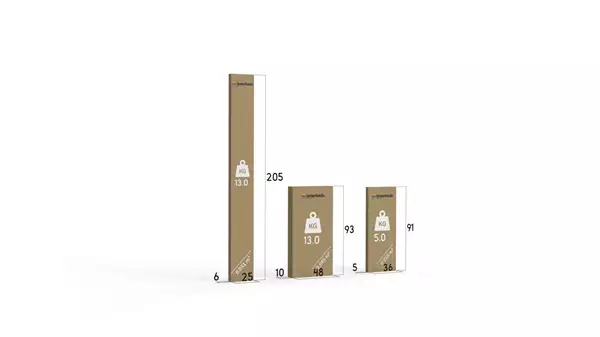 Pacco per Letto singolo per giovani RICO 90x200, bianco Pacco per Letto singolo per giovani RICO 90x200, bianco