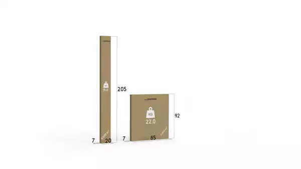 Pacco per Letto singolo per ragazzi BARTEK 90X200, grafite Pacco per Letto singolo per ragazzi BARTEK 90X200, grafite
