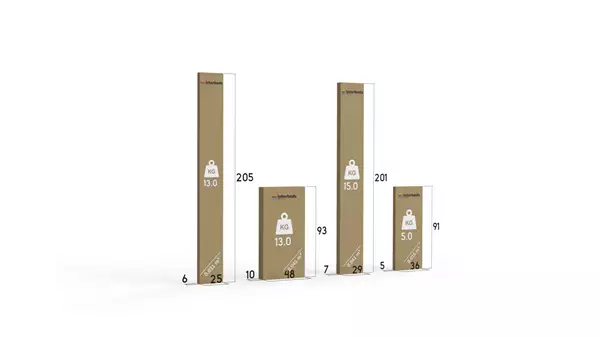 Pacco per Letto singolo per ragazzi RICO 90X200 con cassetto, bianco Pacco per Letto singolo per ragazzi RICO 90X200 con cassetto, bianco