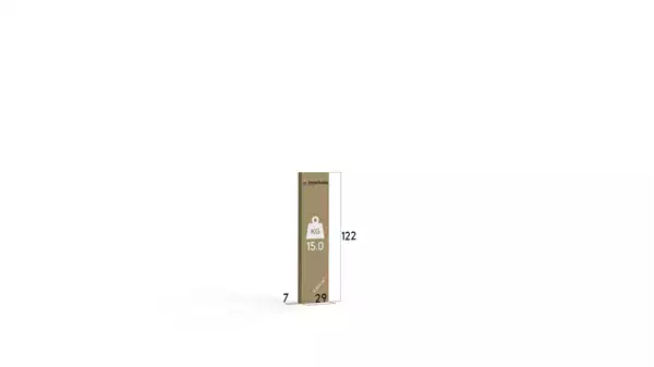 Pacco per Telaio in legno per letto singolo DALLAS 120 cm Pacco per Telaio in legno per letto singolo DALLAS 120 cm